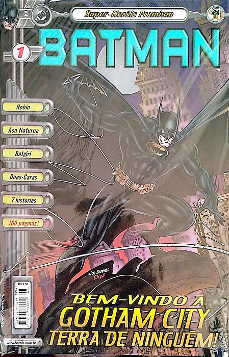 Gibi Batman #1 - Super-heróis Premium Autor (2000) [usado]