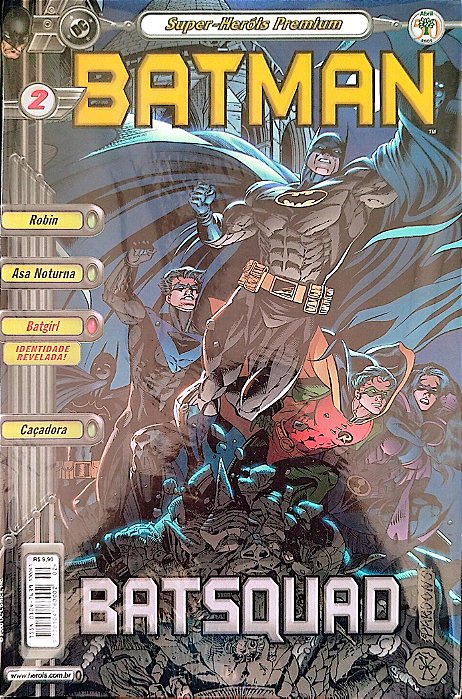 Gibi Batman #2 - Super-heróis Premium Autor (2000) [usado]