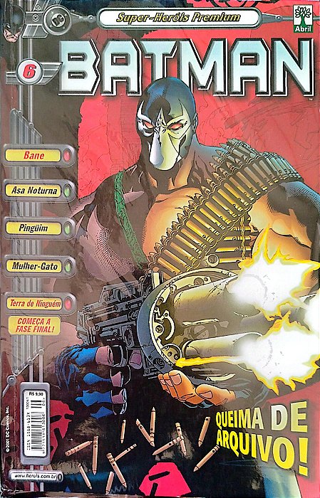 Gibi Batman #6 - Super-heróis Premium Autor (2001) [usado]