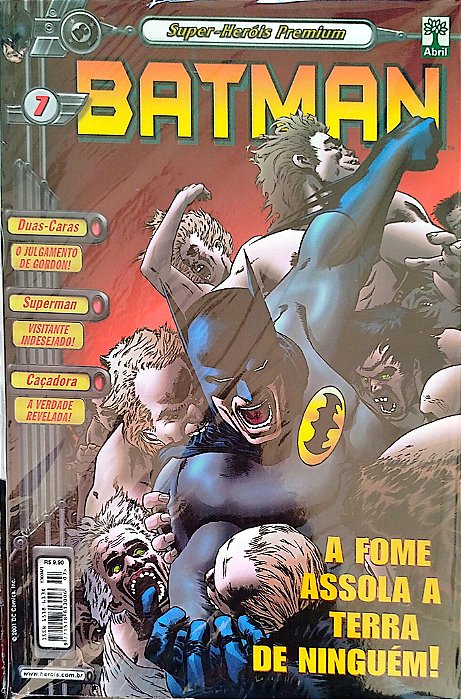 Gibi Batman #7 - Super-heróis Premium Autor (2001) [usado]