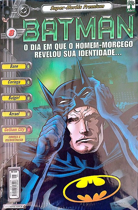 Gibi Batman #8 - Super-heróis Premium Autor (2001) [usado]