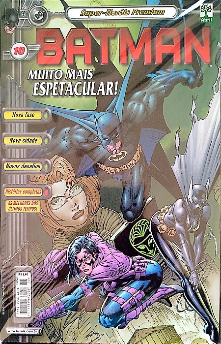 Gibi Batman #10 - Super-heróis Premium Autor (2001) [usado]