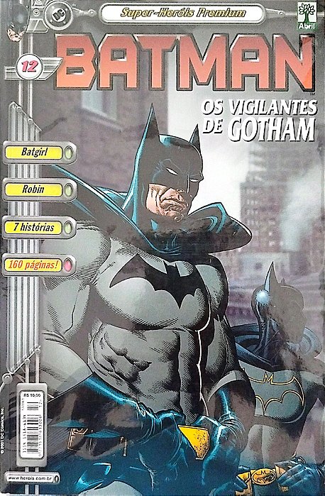 Gibi Batman #12 - Super-heróis Premium Autor (2001) [usado]