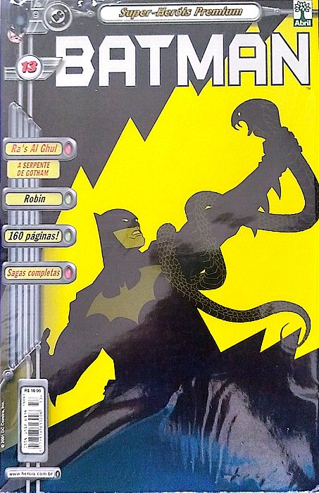 Gibi Batman #13 - Super-heróis Premium Autor (2001) [usado]