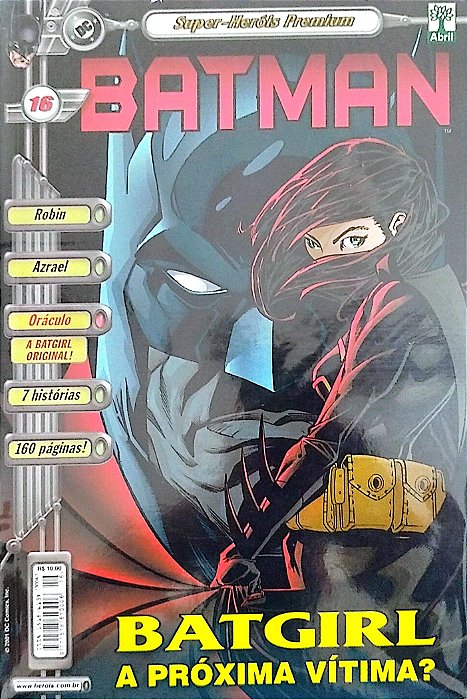 Gibi Batman #16 - Super-heróis Premium Autor (2001) [usado]