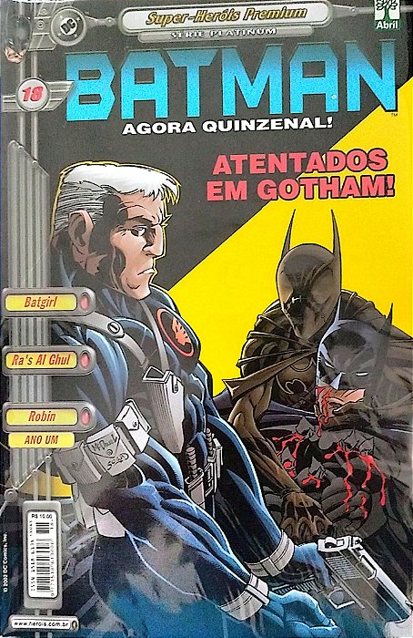 Gibi Batman #18 - Super-heróis Premium Autor (2002) [usado]
