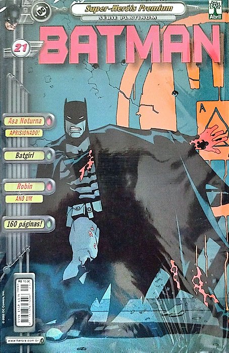 Gibi Batman #21 - Super-heróis Premium Autor (2002) [usado]