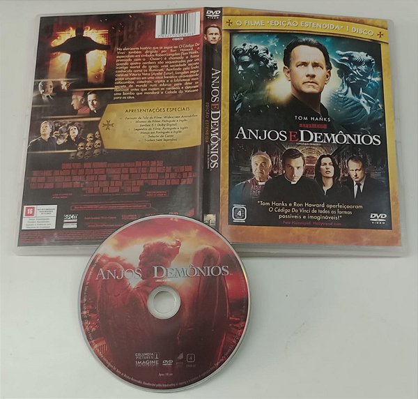 Dvd Anjos e Demônios Editora Ron Howard [usado]