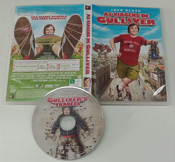 Dvd as Viagens de Gulliver Editora Rob Letterman [usado]