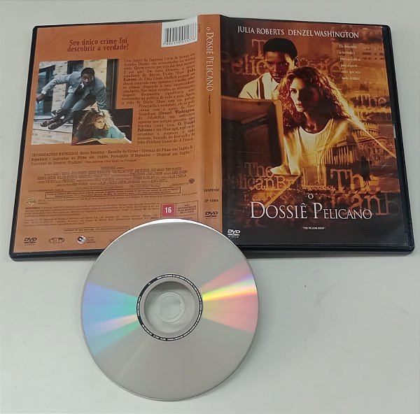 Dvd o Dossiê Pelicano Editora Alan J. Pakula [usado]