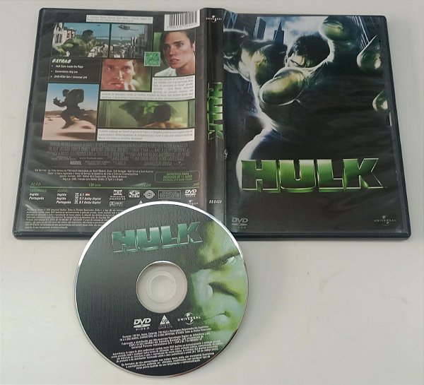 Dvd Hulk (2003) Editora Ang Lee [usado]