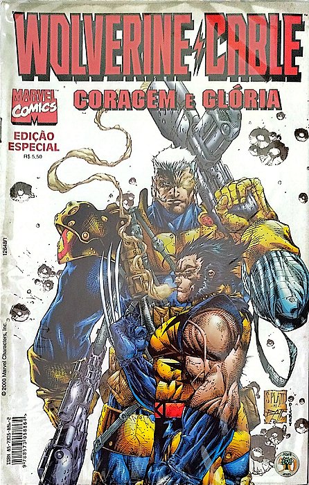 Gibi Wolverine e Cable: Coragem e Glória Autor (2000) [usado]