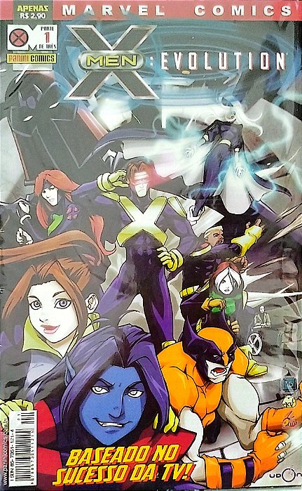 Gibi X-men Evolution #1 Autor (2002) [usado]