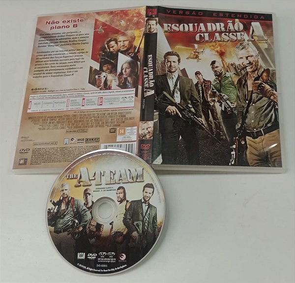 Dvd Esquadrão Clase a [versão Estendida] Editora Joe Carnahan [usado]