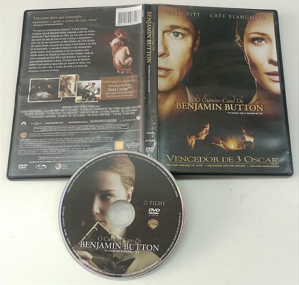 Dvd o Curioso Caso de Benjamin Button Editora David Fincher [usado]