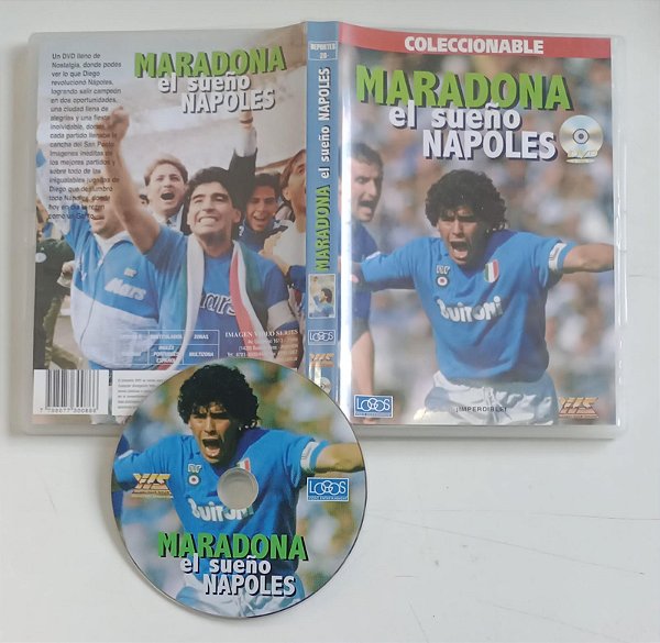 Dvd Maradona - El Sueño Napoles Editora [usado]