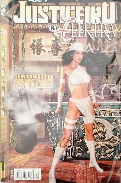 Gibi Justiceiro e Elektra #12 Autor (2004) [usado]