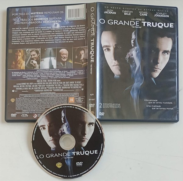 Dvd o Grande Truque Editora Christopher Nolan [usado]