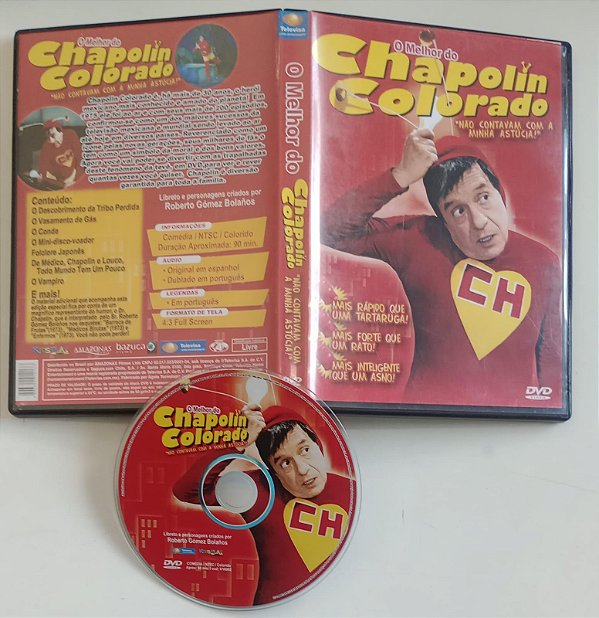 Dvd Chapolin - o Melhor do Chapolin Colorado Editora [usado]