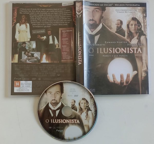 Dvd o Ilusionista Editora Neil Burger [usado]