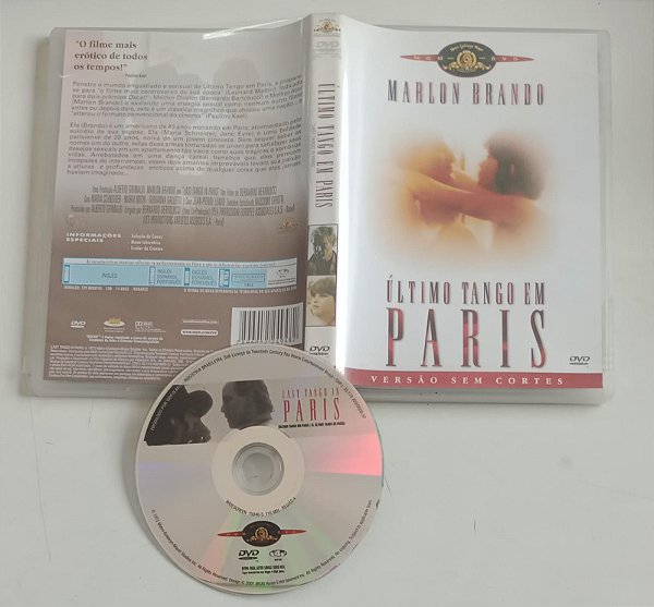 Dvd Último Tango em Paris Editora Bernardo Bertolucci [usado]