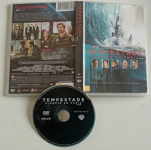 Dvd Tempestade - Planeta em Fúria Editora Dean Devlin [usado]