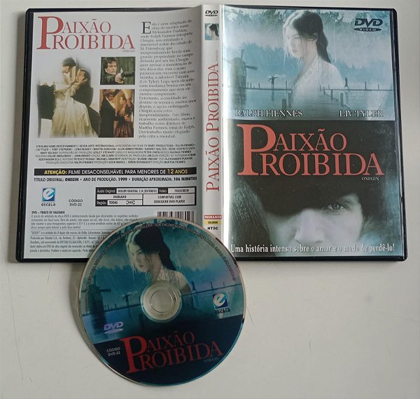 Dvd Paixão Proibida Editora Martha Fiennes [usado]