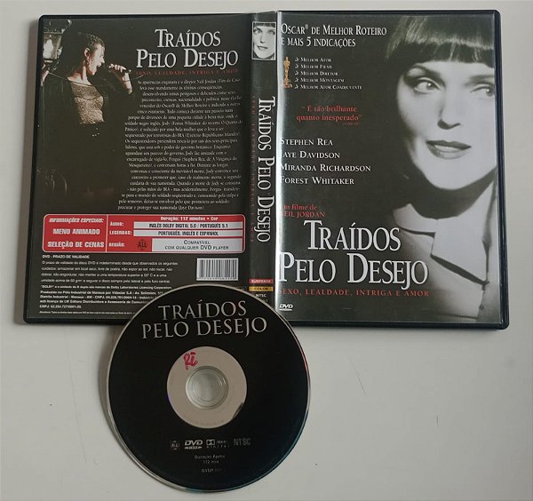 Dvd Traídos pelo Desejo Editora Neil Jordan [usado]