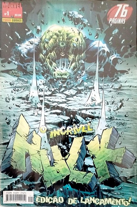 Gibi o Incrível Hulk #1 Autor (2004) [usado]