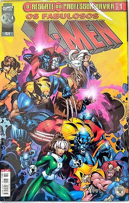 Gibi os Fabulosos X-men #51 Autor (2000) [usado]