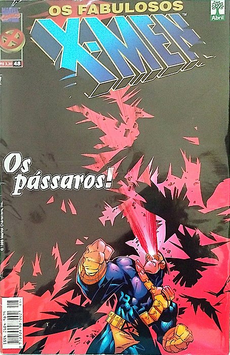 Gibi os Fabulosos X-men #48 Autor (1999) [usado]