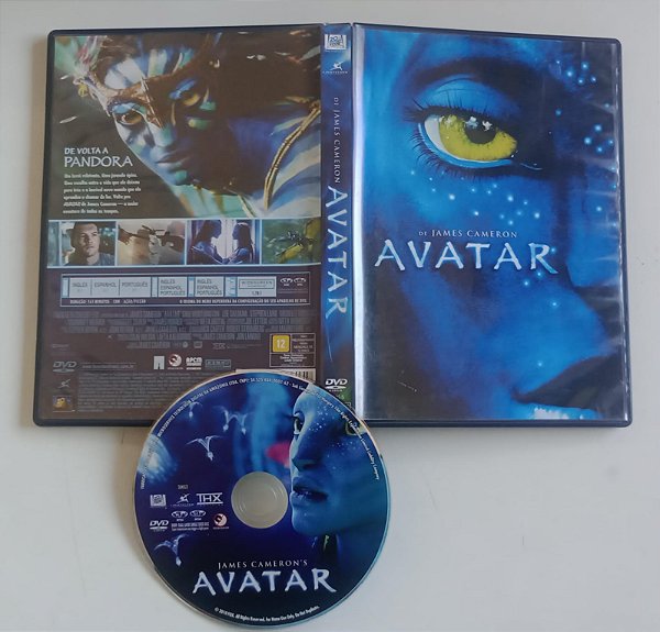 Dvd Avatar Editora James Cameron [seminovo]