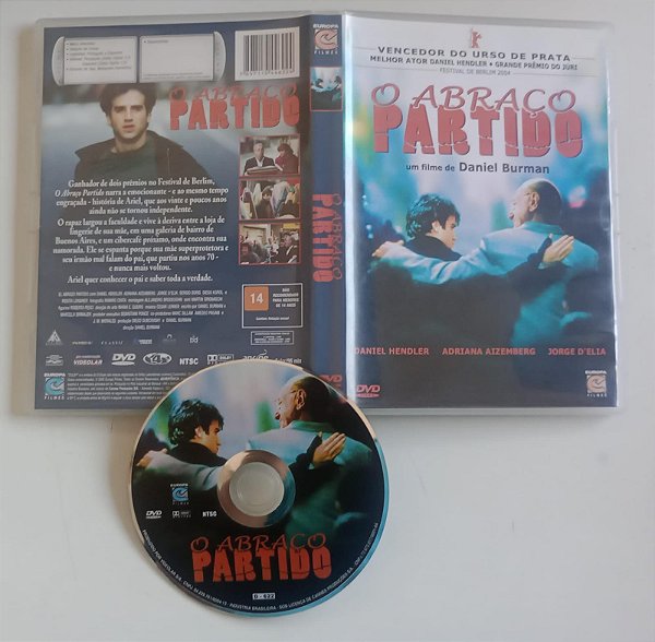 Dvd o Abraço Partido Editora Daniel Burman [usado]