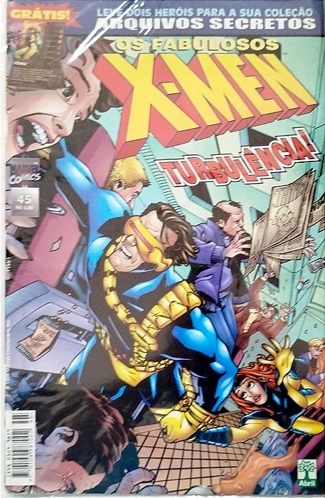 Gibi os Fabulosos X-men #45 Autor (1999) [usado]