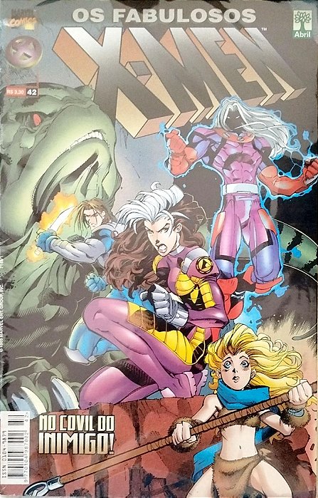 Gibi os Fabulosos X-men #42 Autor (1999) [usado]