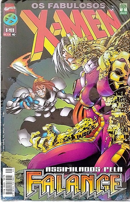 Gibi os Fabulosos X-men #40 Autor (1999) [usado]