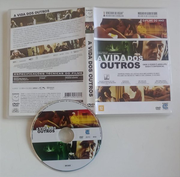 Dvd a Vida dos Outros Editora Florian Henckel, Von Donnersmarck [seminovo]