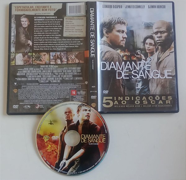 Dvd Diamante de Sangue Editora Edward Zwick [usado]