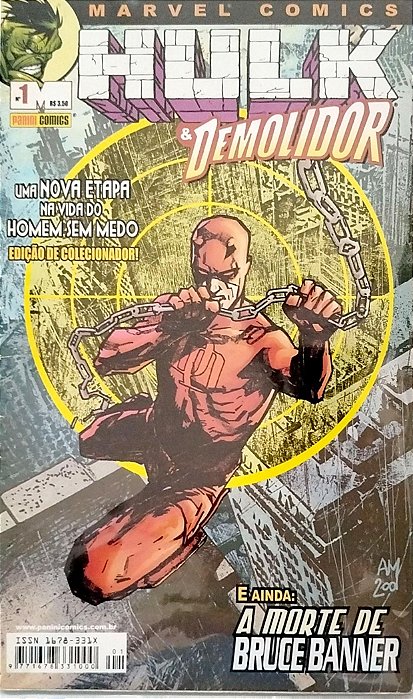 Gibi Hulk e Dmolidor #1 Autor (2003) [usado]