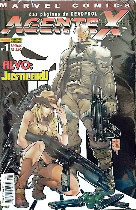 Gibi Agente X #1 Autor (2003) [usado]