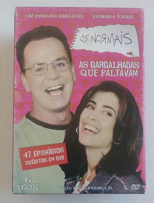 Dvd os Normais [47 Episódios em 4 Dvds] Editora José Alvaernga Jr. [usado]