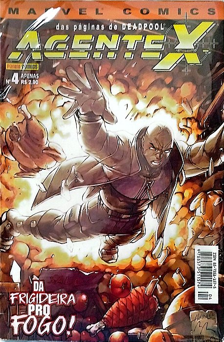 Gibi Agente X #4 Autor (2003) [usado]