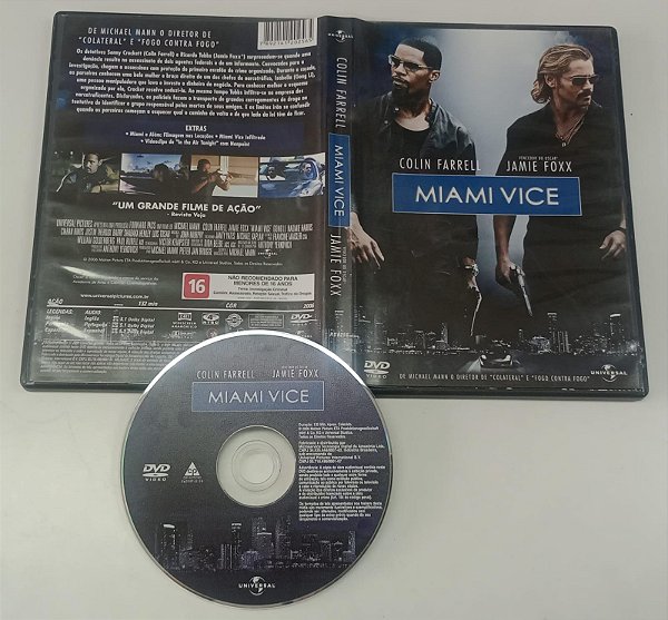 Dvd Miami Voice Editora Michael Mann [usado]