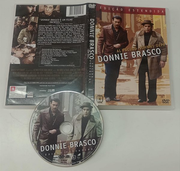Dvd Donnie Brasco [edição Estendida] Editora Mike Newell [seminovo]