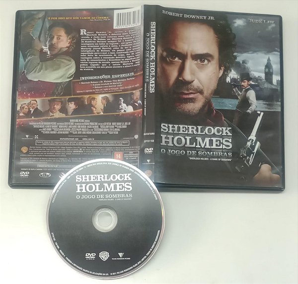 Dvd Sherlock Holmes - o Jogo de Sombras Editora Guy Ritchie [usado]