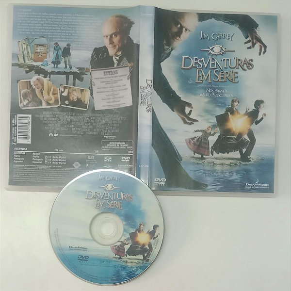 Dvd Desventuras em Série Editora Brad Silberling [usado]