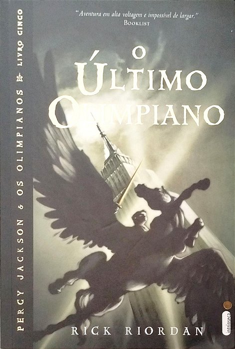 Livro o Último Olimpiano - Percy Jackson e os Olimpianos Livro 5 Autor Riordan, Rick (2010) [seminovo]