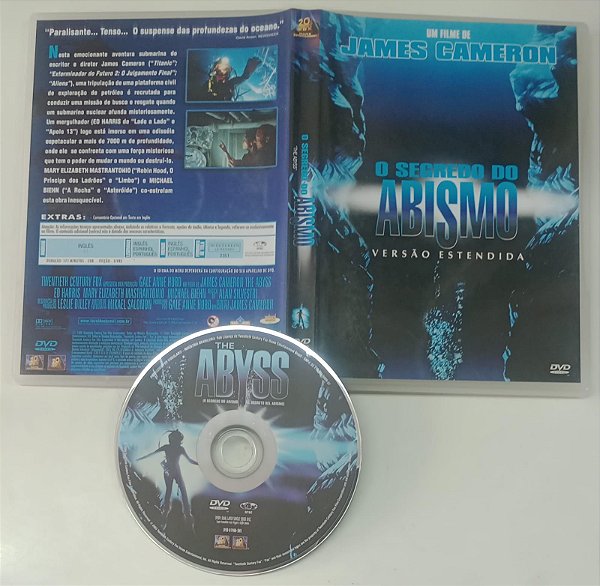 Dvd o Segredo do Abismo - Versão Estendida Editora James Cameron [usado]