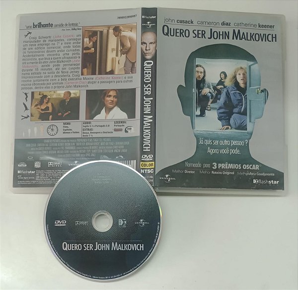 Dvd Quero Ser John Malkovich Editora Spike Jonze [seminovo]