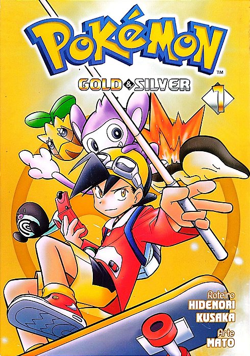 Gibi Pokémon Gold And Silver #1 Autor (2018) [seminovo]